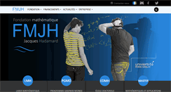 Desktop Screenshot of fondation-hadamard.fr